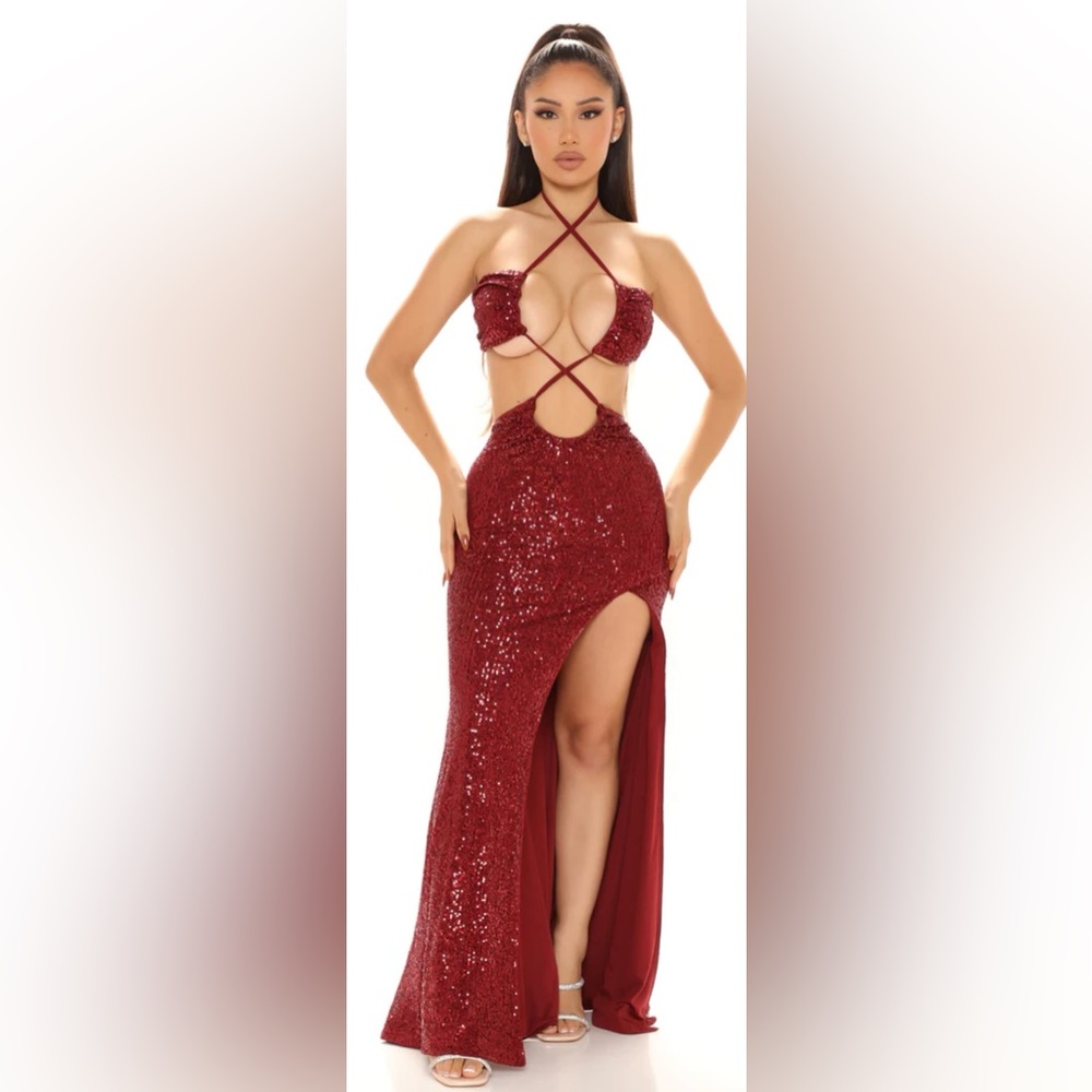 Sequin maxi dress prom/ party